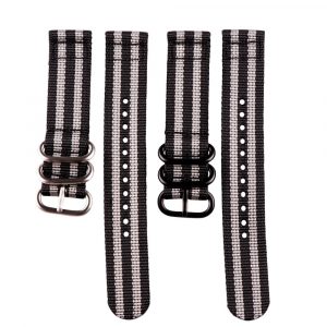 Black & Silver 2-Piece Heavy Ballistic Bands