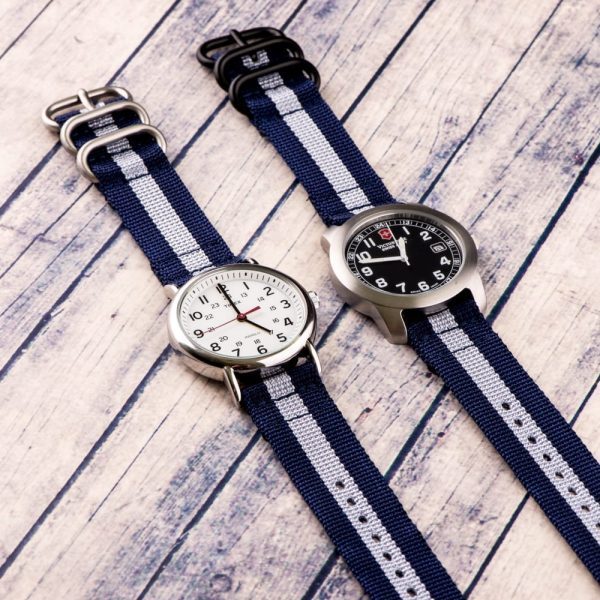 Navy & Grey 2-Piece Heavy Ballistic Bands - Image 2
