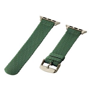 Green 2-Piece Perlon Watch Bands for Apple Watch<sup>®</sup>