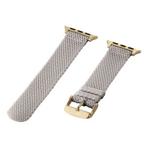 Light Grey 2-Piece Perlon Watch Bands for Apple Watch<sup>®</sup>