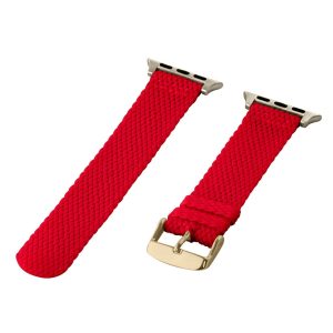 Red 2-Piece Perlon Apple Watch