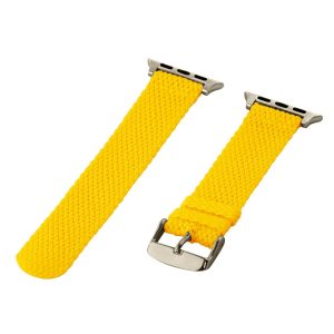 Yellow 2-Piece Perlon Watch Bands for Apple Watch<sup>®</sup>