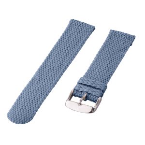 Steel Blue 2-Piece Perlon Watch Bands