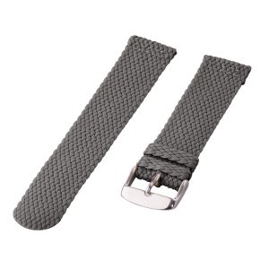 Dark Grey 2-Piece Perlon Watch Bands