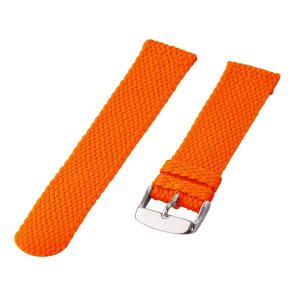 Orange 2-Piece Perlon Watch Bands