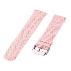 Pink 2-Piece Perlon Watch Bands
