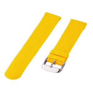 Yellow 2-Piece Perlon Watch Bands