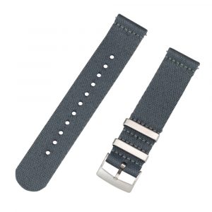 Grey 2 Piece Seat Belt 2.0 NATO Watch Bands