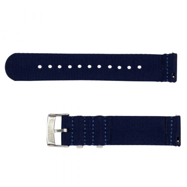 Navy 2 Piece Seat Belt 2.0 Ballistic Watch Bands - Image 3