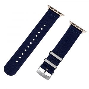 Navy 2 Piece Seat Belt 2.0 NATO Watch Bands for Apple Watch®