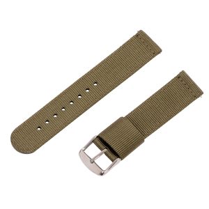 Army Green 2-Piece RAF Ballistic Watch Bands