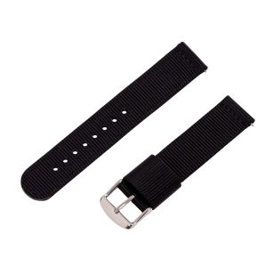 Black 2-Piece RAF Ballistic Watch Bands