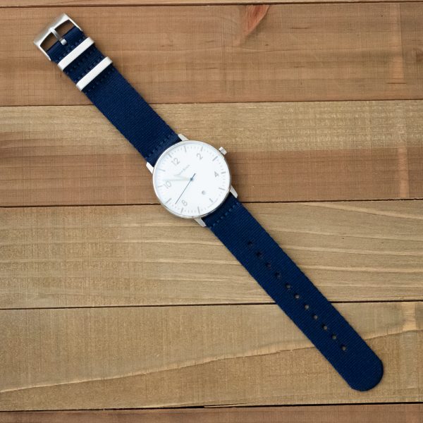 Navy 2 Piece Seat Belt 2.0 Ballistic Watch Bands - Image 2