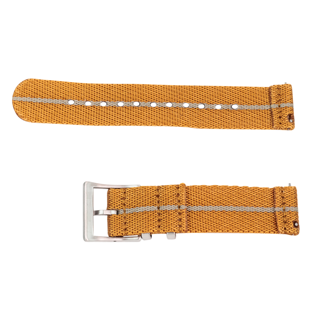 Bronze & Grey 2 Piece Slanted Ballistic Watch Bands - Image 3