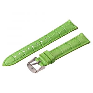 Grass Green Croco Leather Watch Bands