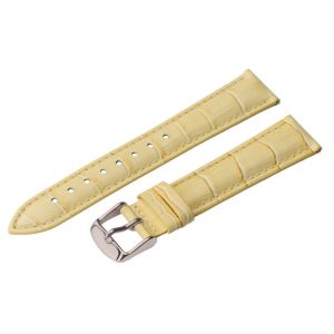 Khaki Croco Leather Watch Bands