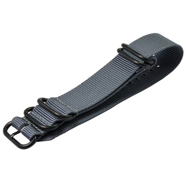 Grey Heavy Ballistic Watch Strap - Image 4