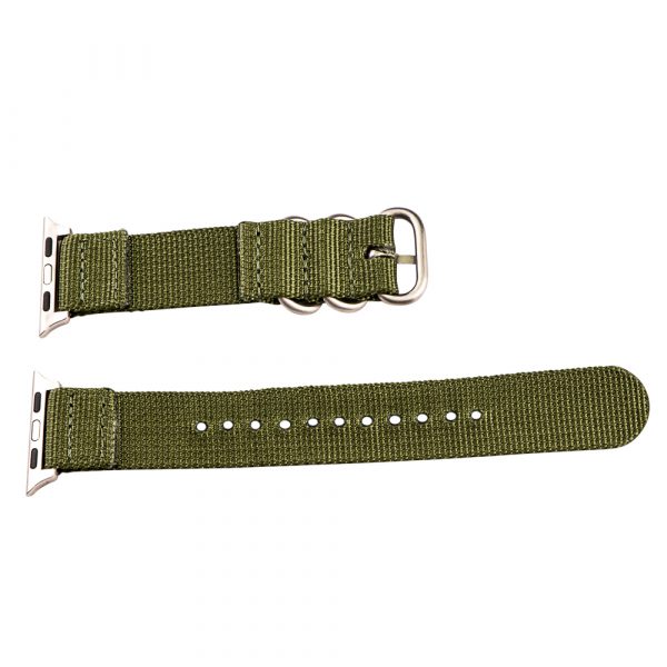 Army Green 2-Piece Heavy Ballistic Bands for Apple Watch<sup>®</sup> - Image 5
