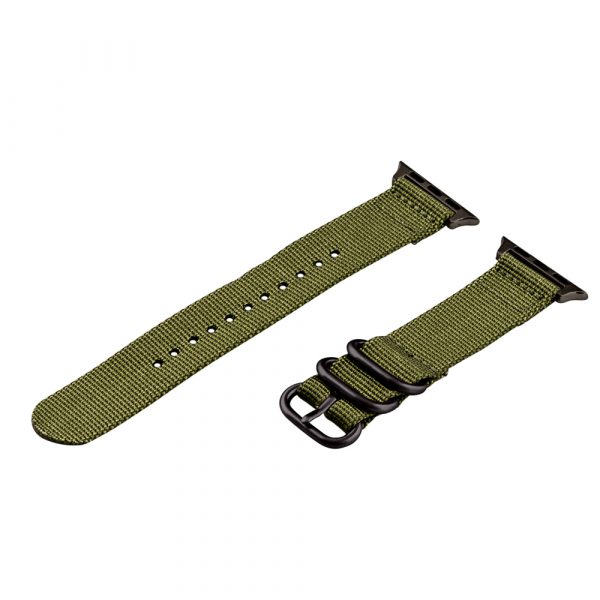 Army Green 2-Piece Heavy Ballistic Bands for Apple Watch<sup>®</sup> - Image 4