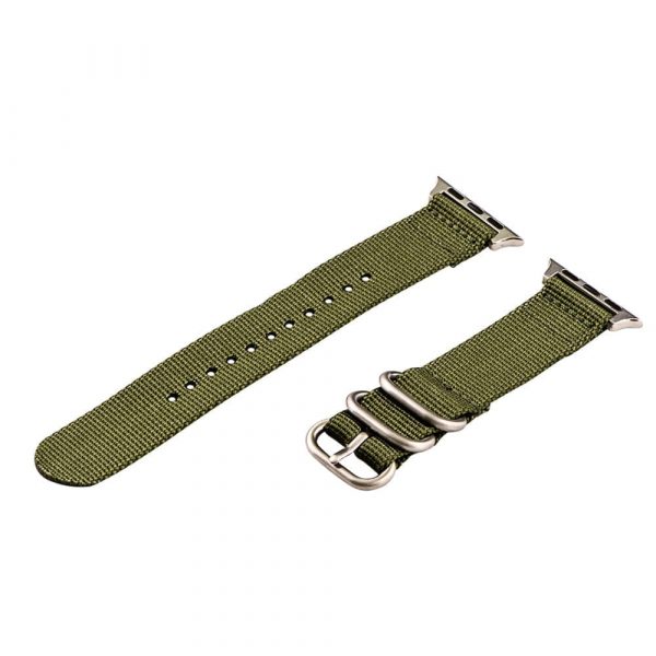 Army Green 2-Piece Heavy Ballistic Bands for Apple Watch<sup>®</sup>