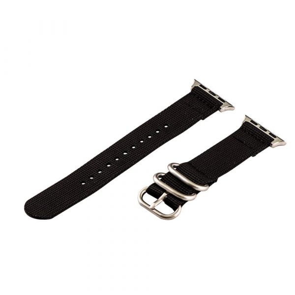 Black 2-Piece Heavy Ballistic Bands for Apple Watch<sup>®</sup>