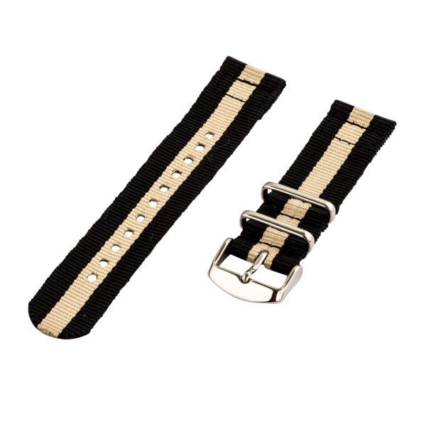 Black & Beige 2-piece Classic Ballistic Bands