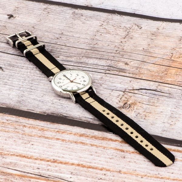 Black & Beige 2-piece Classic Ballistic Bands - Image 2