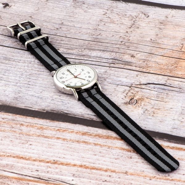 Black & Grey 2-Piece Classic Ballistic Bands - Image 2