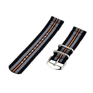 Black/Grey/Orange 2-piece Classic Ballistic Bands