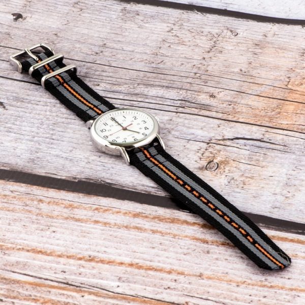 Black/Grey/Orange 2-piece Classic Ballistic Bands - Image 2