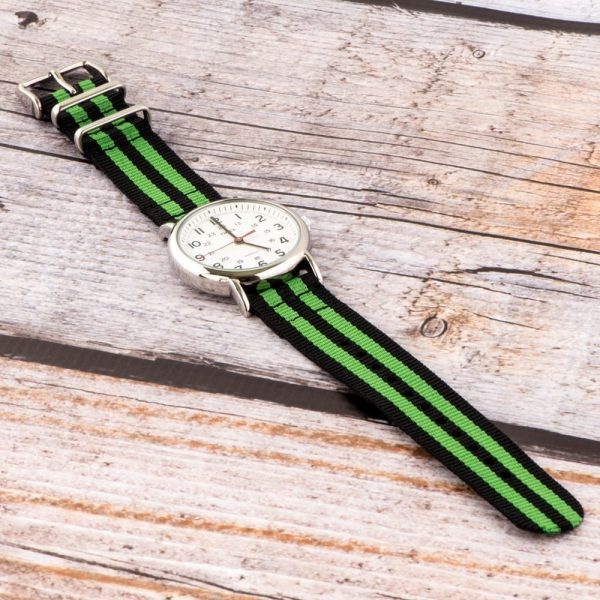 Black & Lime 2-piece Classic Ballistic Bands - Image 2
