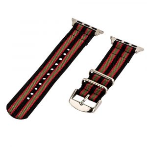 Black & Moss 2-Piece Classic Ballistic Bands for Apple Watch<sup>®</sup>