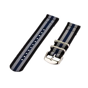 Black/Grey/Navy 2-Piece Classic NATO Bands