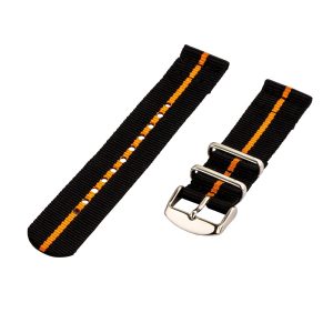 Black & Orange 2-piece Classic Ballistic Bands
