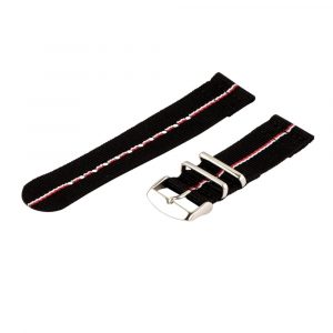 Black/Red/White 2-piece Classic Ballistic Bands