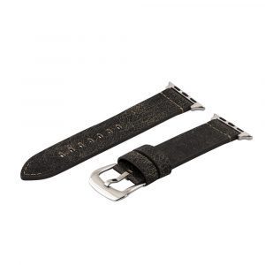 Brown Bomber Leather Bands for Apple Watch<sup>®</sup> (Dapper)