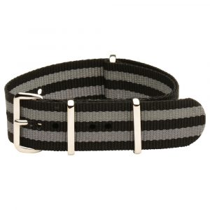 Black & Grey Classic Ballistic Strap
