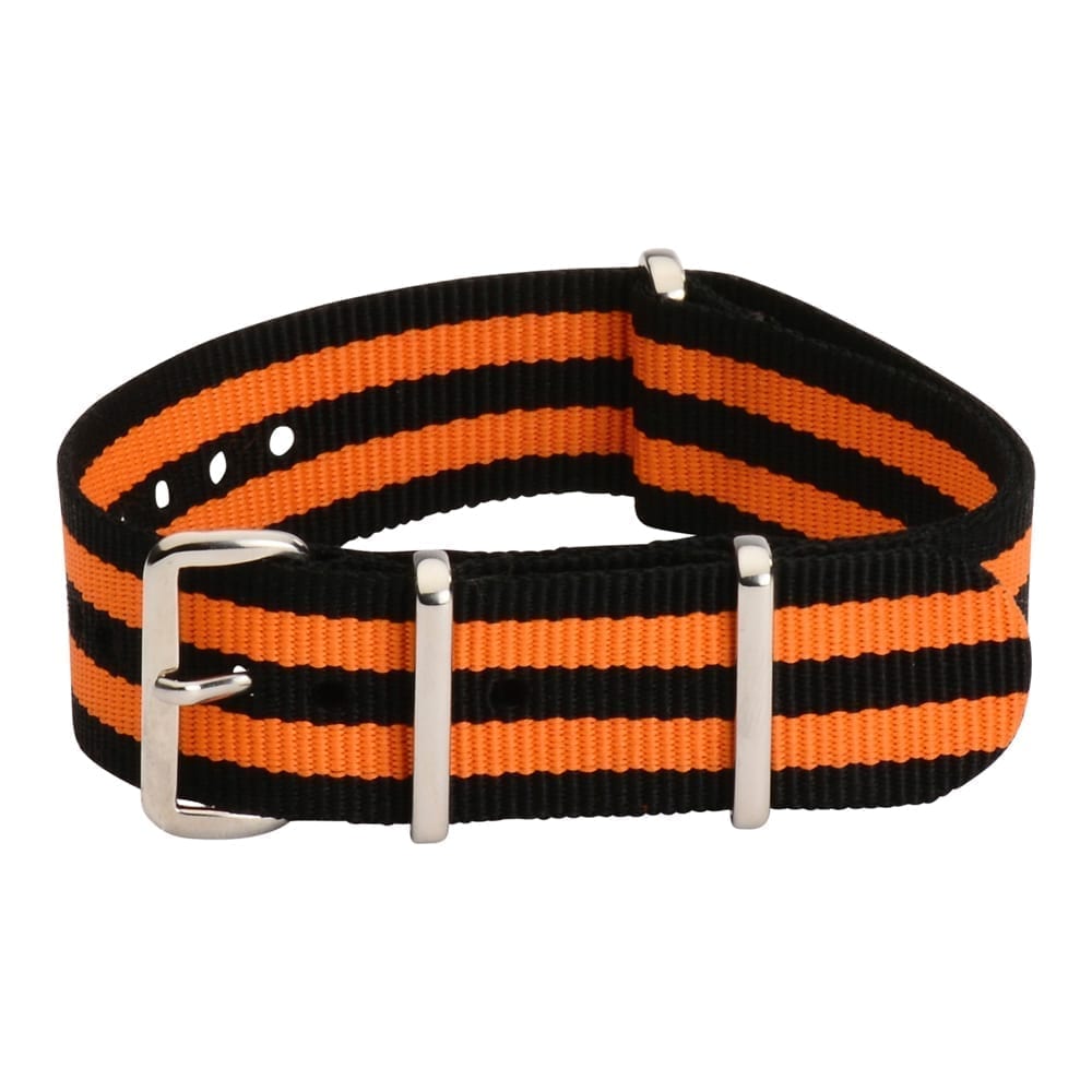 Black & Pumpkin Classic Ballistic Strap