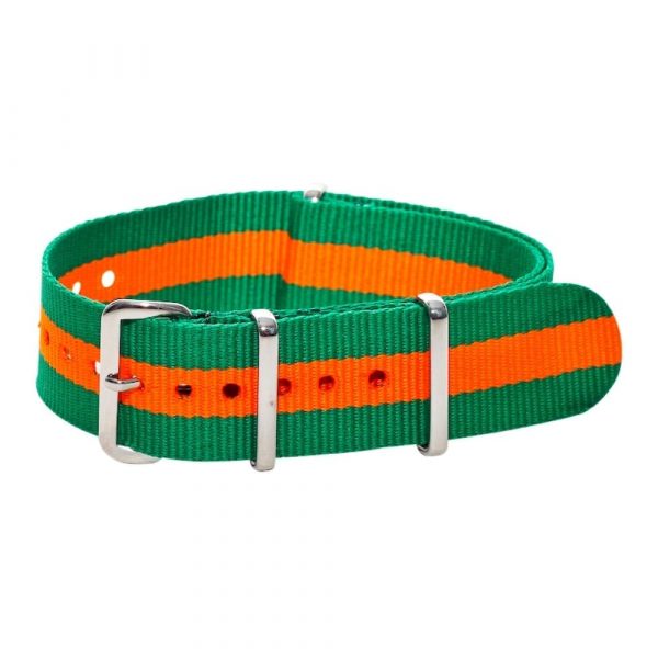 Green & Orange Classic Ballistic Strap
