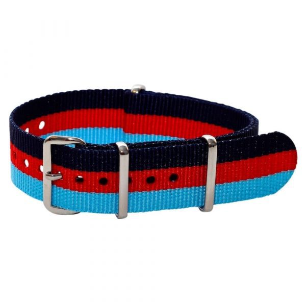 Navy/Red/Sky Classic Ballistic Strap