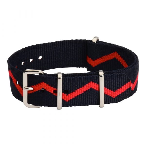 Red Zigzag Classic Ballistic Strap
