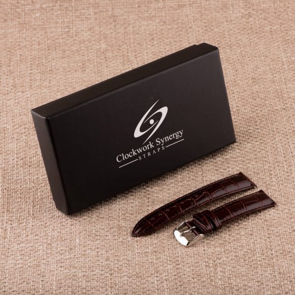 Set of 15 Croco Leather Watch Bands - Image 15