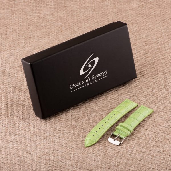 Set of 15 Croco Leather Watch Bands - Image 14