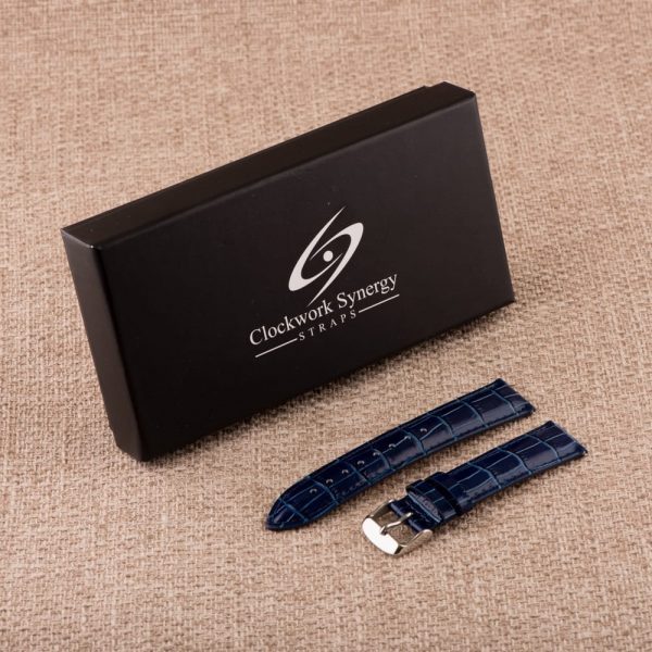 Set of 15 Croco Leather Watch Bands - Image 11