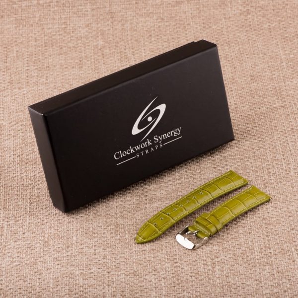 Set of 15 Croco Leather Watch Bands - Image 9