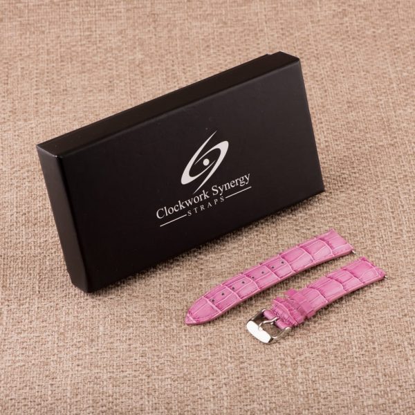 Set of 15 Croco Leather Watch Bands - Image 6
