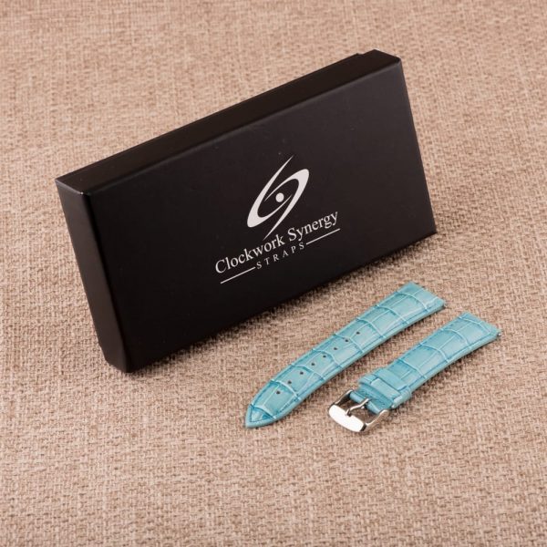 Set of 15 Croco Leather Watch Bands - Image 4