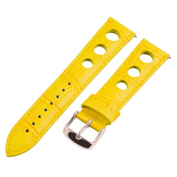 Yellow 3-hole Croco Rally Bands - Image 4