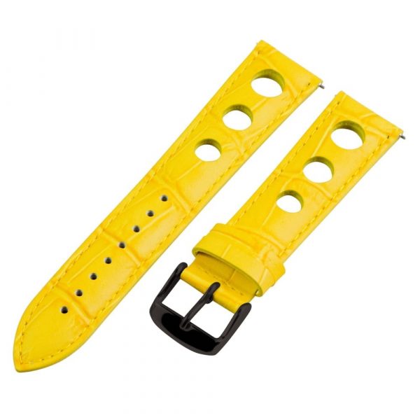 Yellow 3-hole Croco Rally Bands - Image 5