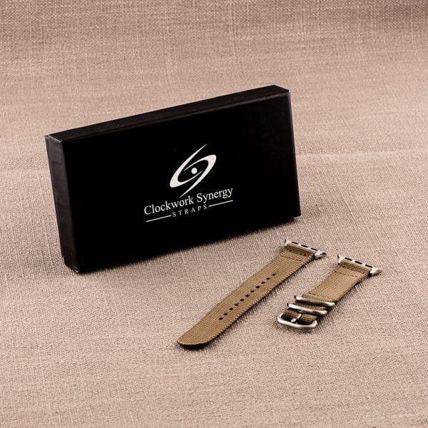 Desert Khaki 2-Piece Heavy Ballistic Bands for Apple Watch<sup>®</sup> - Image 3